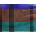 thumbnail image 4 of oneOone Georgette Viscose Blue Fabric Madras Check Sewing Material Print Fabric By The Yard 42 Inch Wide, 4 of 4