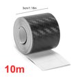 thumbnail image 3 of Fibra de carbono 3D Pasta de bricolaje Protector Puerta impermeable Borde de la puerta del automóvil Cinta anti-Srratch CAR Universal Side Mirror Protector Strip, 3 of 9