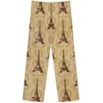 thumbnail image 5 of Top-kevin Women Long Sleeve Pajama Set Comfy Pjs Sets Floral Tiger Cute 2 Piece Lounge Set, 5 of 12