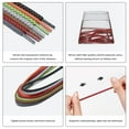 thumbnail image 6 of 1Pair Red Reflective Shoe laces Replacement for Sneakers Running Shoes Boots, 6 of 6