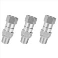 thumbnail image 1 of 3X High Pressure Washer Swivel Joint 3/8 Inch Pressure Washer Hose Fittings 360 Degree Rotation Connector Car Washing, 1 of 6