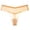 Orange, variant on Women's Ice Silk Seamless Yoga Triangle Breathable Sport Thin Latex Antibacterial Panties Orange XXL