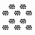 thumbnail image 1 of Almohadillas De Esponja De Espuma Suave De Esponja De Espuma De Esponja De Reemplazo De 50 Par De Auriculares De 40 Mm Cubiertas, 1 of 8