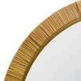 thumbnail image 5 of Mirrorize Canada 30x30 Brown Rattan Round Mirror, 5 of 5