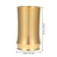 thumbnail image 3 of FUEENIRVA 5Pcs Premium Tea Preparing Tools Golden Tea Cup Cylinder Set for Household Use, 3 of 6