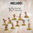 thumbnail image 4 of Wargames Delivered SPQR: Gaul - Skyclad Warriors - 28mm Miniatures Wargaming - Includes 10 Warlord Resin Models, Digital Bundle - Plastic Roman Model Kit by Warlord Games, 4 of 6