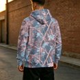 thumbnail image 5 of Dwelliawo Men's and Big Men's Snoopy in Camo Graphic Fleece Hoodie Sweatshirt Light pink XL, 5 of 5