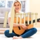 thumbnail image 1 of Tuerca de sillín de 6 cuerdas para guitarra acústica Pasadores de puente de guitarra acústica portátil Hugtrwg Para estrenar, 1 of 6