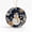 B, variant on Flat Acrylic Christmas Hanging Decoration 3.94in– Vintage Quilling-Style Snowman Moon Snowflake Charm for Seasonal Gift Giving