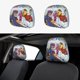 thumbnail image 1 of Los Autos Locos Funda Protectora Universal para Reposacabezas de Coche, Funda Elástica para Reposacabezas de Asiento de Auto, Funda de Tela Antipolvo, Accesorios de Interior 2 Piezas, 1 of 6