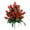 Red, variant on Artificial Memorial Flowers for Cemetery - 19" Silk Rose Bouquet Grave Decor - Weather-Resistant Floral Arrangement for Headstones, Graveyards & Outdoor Memorials (Set of 2)