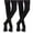 Black, variant on Jefferies Socks Girls Baby Toddler Pima Cotton Dress School Tights 2 Pack