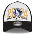 thumbnail image 2 of Men's New Era Black Los Angeles Dodgers 2024 World Series Champions 9TWENTY Adjustable Hat, 2 of 6