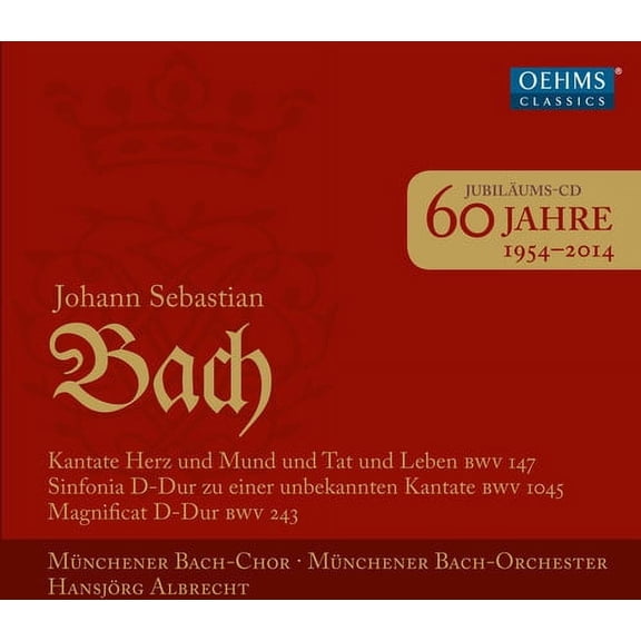 M Nchner Bach-Chor - 60 Years of Munich Bach Choir - Music & Performance - CD