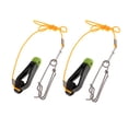 thumbnail image 1 of 2pcs Power Downrigger Release Clip Con 17 "Leader \u0026 Trolling Snap Sunnimix Power Grip Release Clip, 1 of 7