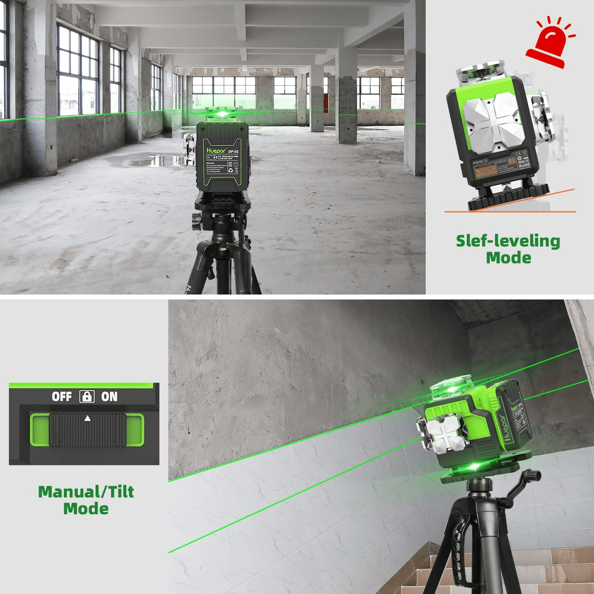 Huepar 12 Line 3D Self Leveling Laser Level Green Beam Cross Line Tool With LCD Screen & Bluetooth Remote S03CG From Homepro17, $208.31 Huepar 12 Line 3D Self Leveling Laser Level Green Beam Cross Line Tool With LCD Screen & Bluetooth Remote S03CG From Homepro17, $208.31