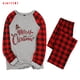 thumbnail image 2 of Traje de pijama de Navidad para padres e hijos, pantalones de manga larga estampados, ropa de dormir, 110 cm Kearding HA001372-12, 2 of 6