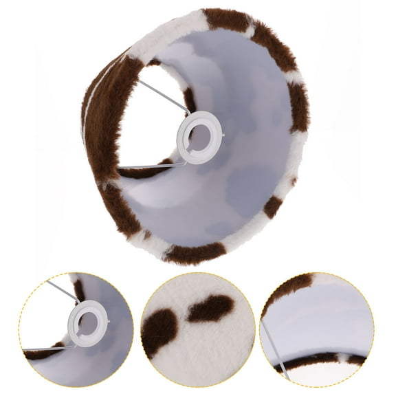 PAMINGONO Bedside Lamp Shade Modern Plush 1Pack