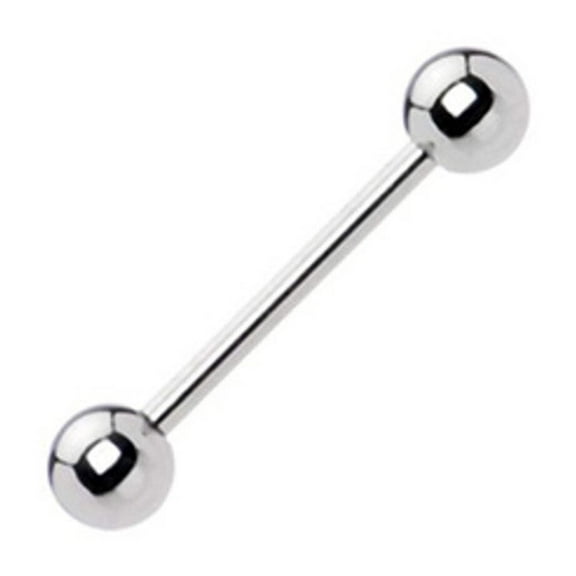 Surgical Steel Straight Barbell 18 Gauge - 8 MM to 12 MM Long