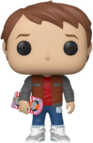 Funko Pop Marty McFly With Hoverboard Pop And Tee Walmart Exclusive XL