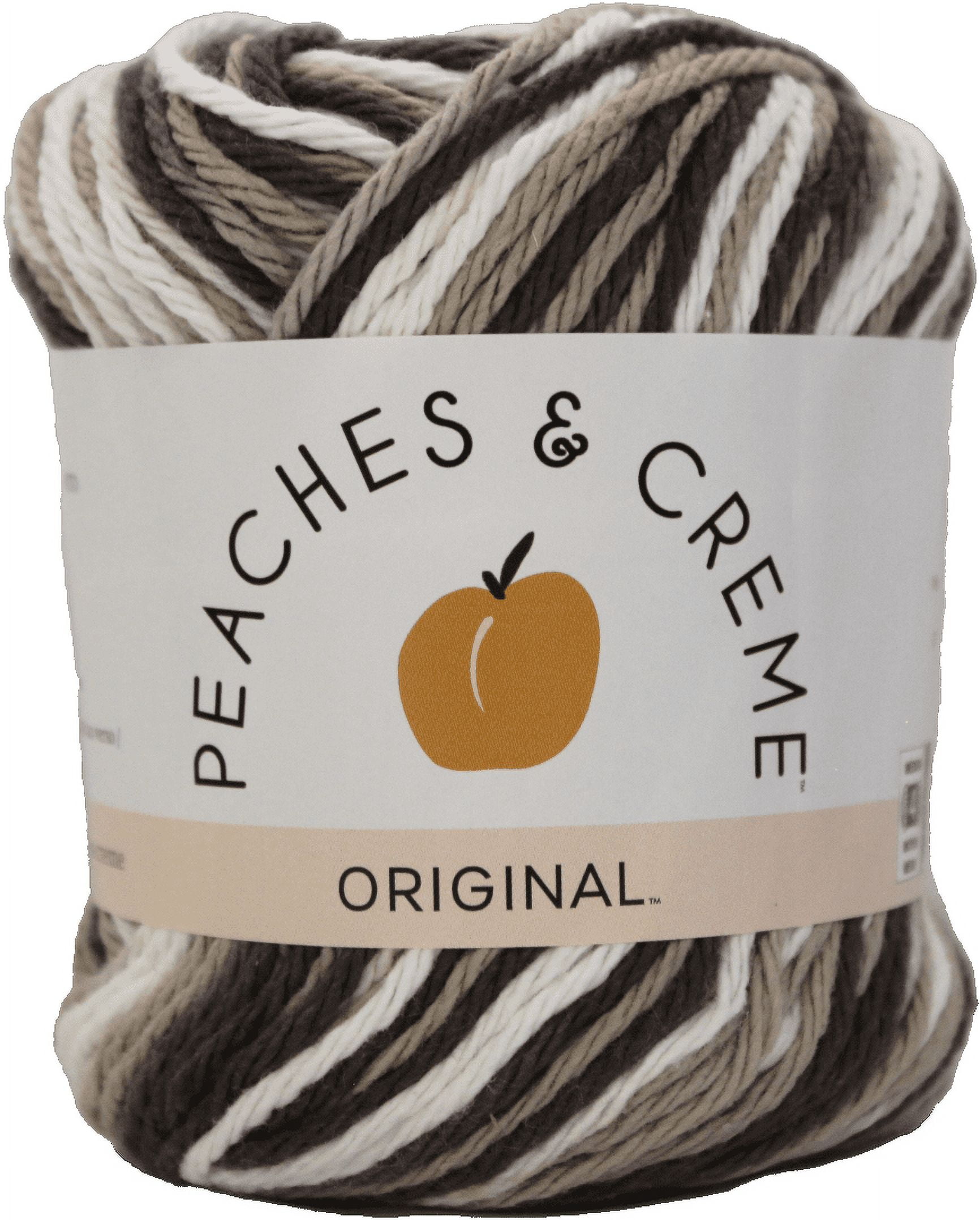 (3 pack) Peaches & Crème Cotton, Chocolate Milk, 2 oz