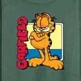 thumbnail image 3 of Garfield - Pixel Square - Women's Lightweight French Terry Long Sleeve Shirt, 3 of 5