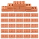 thumbnail image 2 of 50pcs mini ladrillos modelos de ladrillos en miniatura a paisajismo accesorios de ladrillos pequeños modelos de ladrillo para bricolaje, 2 of 8