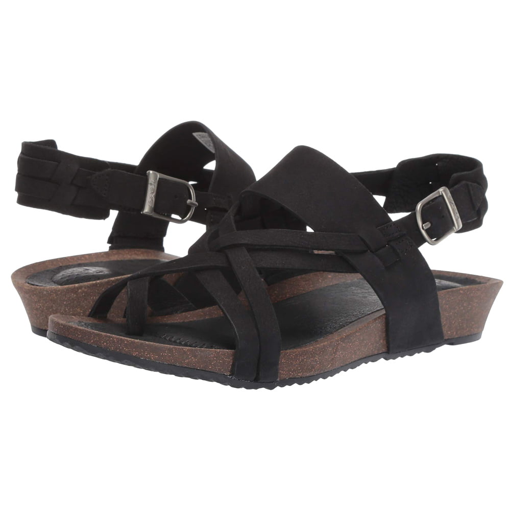 Ikke moderigtigt Vær tilfreds sammensmeltning TEVA Womens Ysidro Extension Sandal, Color: Black, Size: 8.5  (1099270-BLK-08.5) - Walmart.com