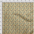 thumbnail image 4 of oneOone Silk Tabby Light Peach Fabric Ocean Underwater Life Sewing Craft Projects Fabric Prints By Yard 42 Inch Wide, 4 of 4