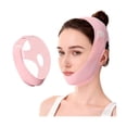 thumbnail image 1 of AoVoTo Sangle de Menton pour Dormir - Réducteur de Double Menton, Shaper de Mâchoire et Lifting du Visage, Masque de Levage du Menton pour Femmes, Masque de Levage Réutilisable en V, Exerciseur de Mâchoire, Éliminateur de Double Menton, Rose m, 1 of 1