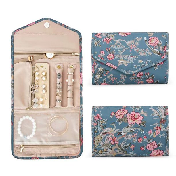 Bolsa de compras multiusos, multifuncional, para guardar collares, pendientes, joyas, portátil, para viaje, para el hogar