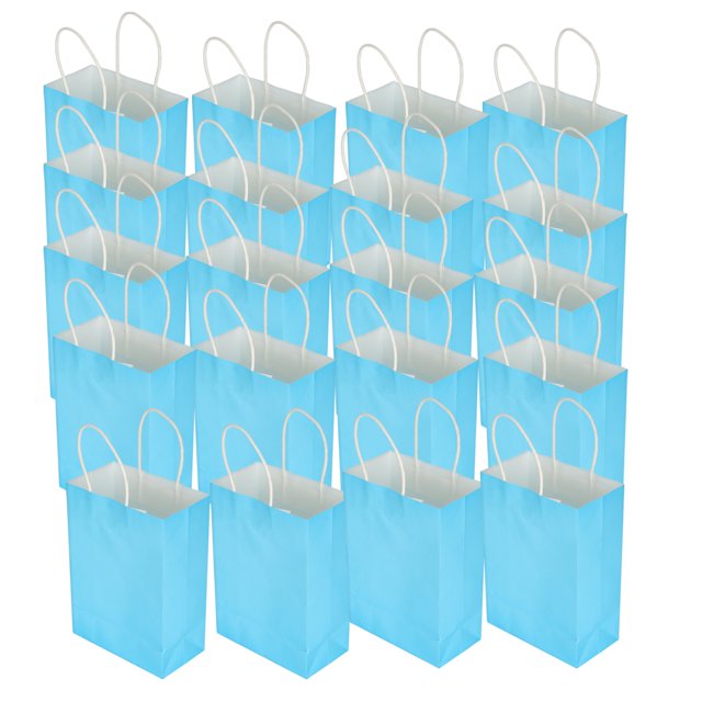 Bolsa de Embalaje Kraft ANGGREK 20 Piezas Accesorio de Regalo de Papel Portátil