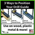 thumbnail image 3 of Big Gator Drill Set - 6 Pc Set - V-DrillGuides - Standard & Metric Sizing, 3 of 10
