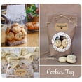 thumbnail image 5 of 300 Pieces Kraft Paper Label Stickers Self-adhesive Sealing Labels Gift Wrapping Stickers For Gift Boxes, Storage Jars, Envelope, 5 of 5