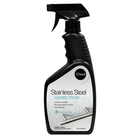 Nuvera® Stainless Steel Cleaner + Polish Spray , 24 fl oz