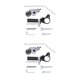 thumbnail image 1 of Scienceny Electric Drill Plate Multipurpose Accessory Sheet for Steel Aluminum Tipo 1 2piezas, 1 of 5