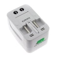 thumbnail image 3 of USB Port International Charger for Jitterbug Smart3 Phone - Travel Adapter Plug Converter AC Power World P6P Compatible With Lively Jitterbug Smart 3 Model, 3 of 5