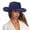czb# Navy374, variant on CUZIBR Cowboy Hats For Women Western Cowgirl Solid Color Shapeable Wide Brim Sparkly Rhinestone Glitter Belt Fashionable Classic Rolled Up Caps Elegant Vacation Beach Sun Hat,Navy,One Size