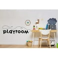 thumbnail image 3 of Playrooms Bee Bees Animal Playroom Play Rooms Quotes Wall Sticker Art Decal for Kids Room Playground Playhouse Nursery Kindergarten House Fun Decor Stickers Wall Art Vinyl Decoration Size (35x40 inch), 3 of 3