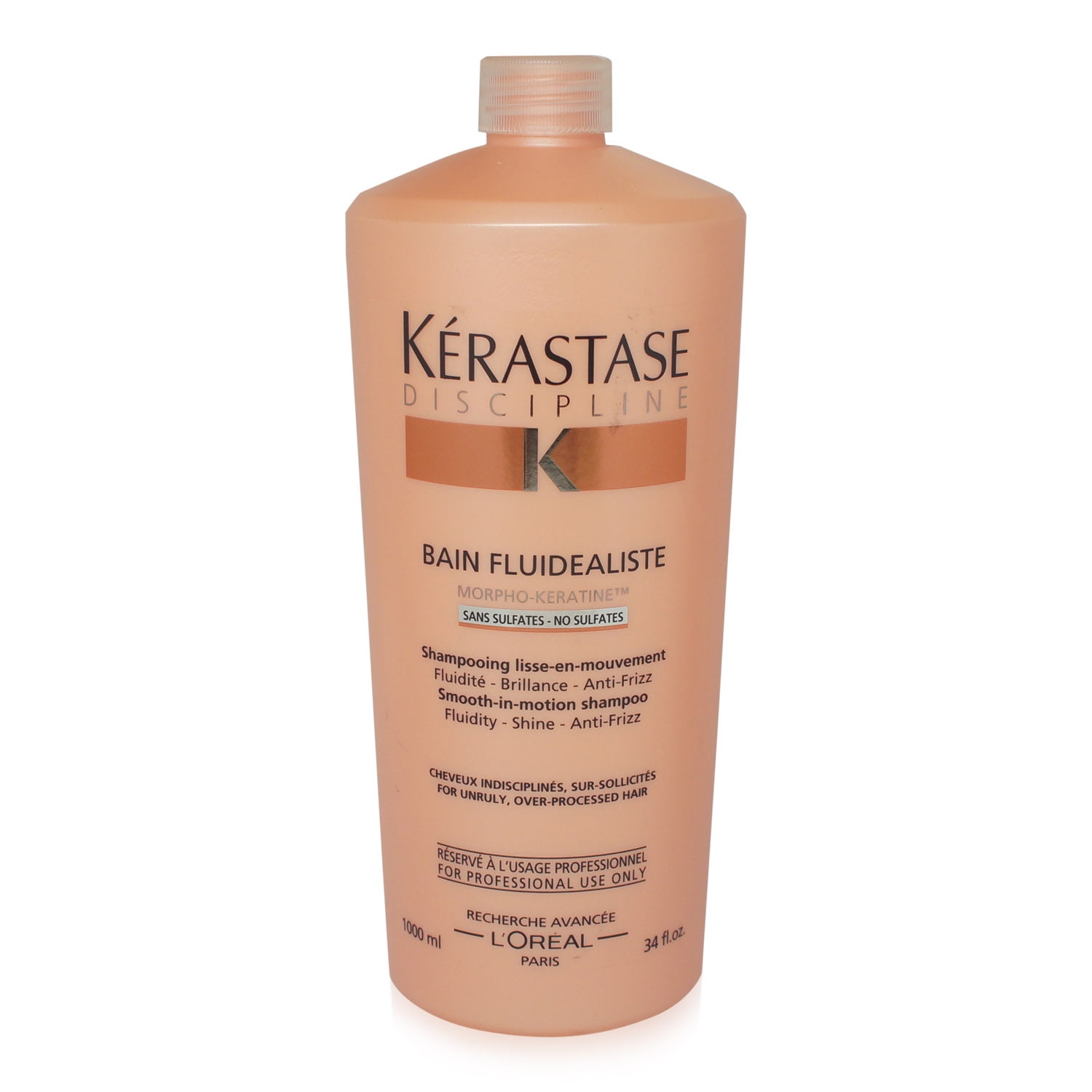 Kerastase Fluidealiste Shampoo Sulfate 34 Oz - Walmart.com