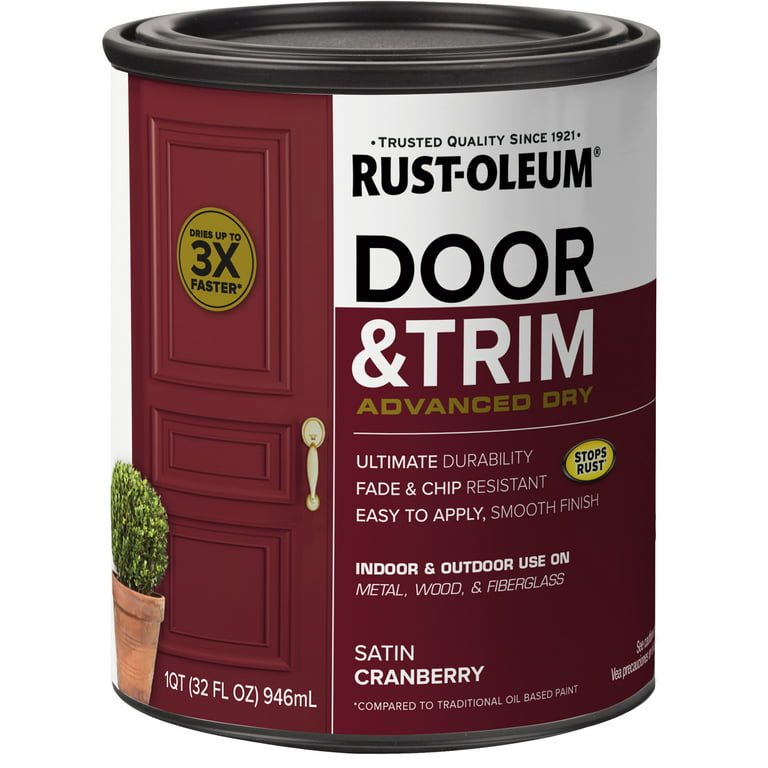 Rust-Oleum Stops Rust Outdoor Satin Black Oil-Based Enamel Protective Paint  1 qt - Ace Hardware