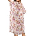 thumbnail image 4 of HELLHERO Breathable Bathing Suit Cover Up for Resort High Quality Fabrics Lightweight Long Kimono Cover Ups for Swimwear Women Western Rider, 4 of 6