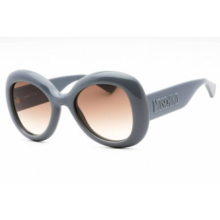 Moschino MOS162/S 0MVU HA Women's Azure Oversized Frame Sunglasses