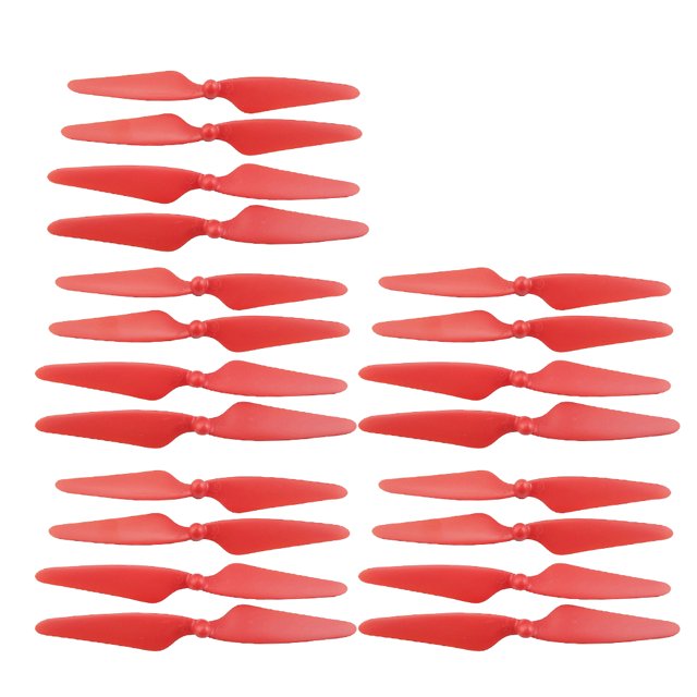 20x Hélices para B3H BUGS 3H BUGS RC , para Seleccionar - rojo Sunnimix Hélices de respaldo para aviones no tripulados