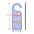 thumbnail image 3 of Do Not Disturb Door Knob Hanger Sign - Carousel, 3 of 3