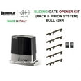 thumbnail image 2 of BENINCA SLIDE GATE OPENER / OPERATOR BULL424R KIT (1 BULL424R, 2 LONG-RANGE REMOTE CONTROLS TO.GO 2 A & 5 RI.M4P NYLON/STEEL CORE RACKS 40” EACH), 2 of 7