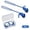B, variant on Swimming Ear Plugs with Lanyard, Silicone Noise Reducing Earplugs for Swimmers Adults