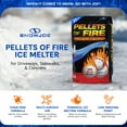 thumbnail image 3 of Snow Joe Pellets of Fire Ice Melter for Driveways, Sidewalks, Concrete, 20 lbs, 3 of 10