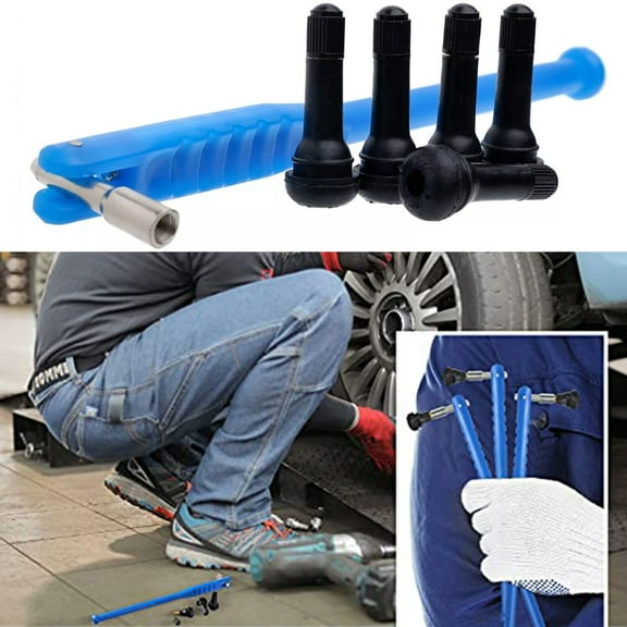 SPRING Tubeless Rubber Tyre Valves Standard Length Replacement Valve Stem Valve Stems