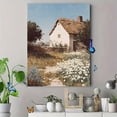thumbnail image 4 of Qisvanset Country Cottage Landscape Canvas Wall Art 15.75x11.81 Inches, 4 of 8